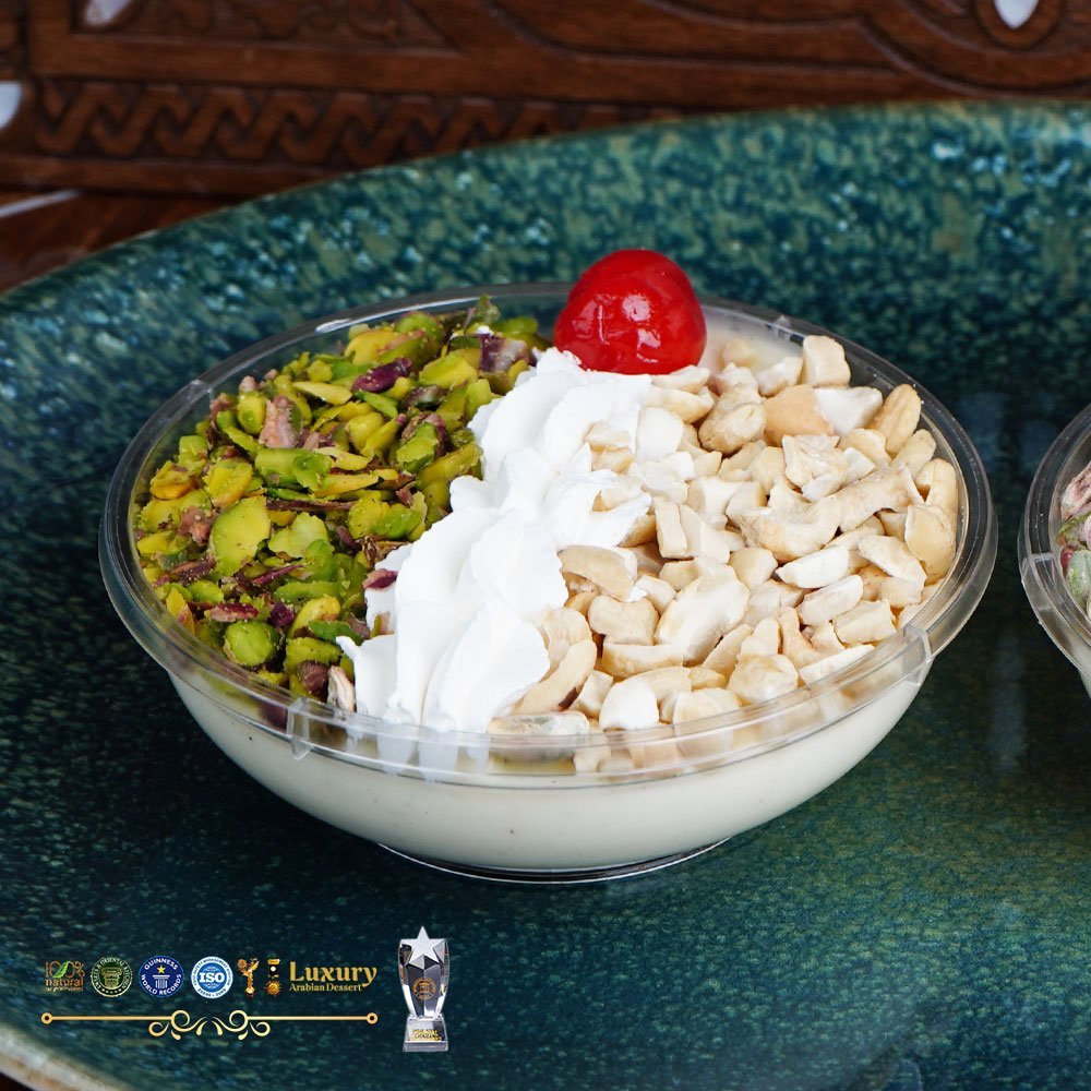 1 Adet Normal Plastik Dekoratif Süt Tatlısı Muhallebi