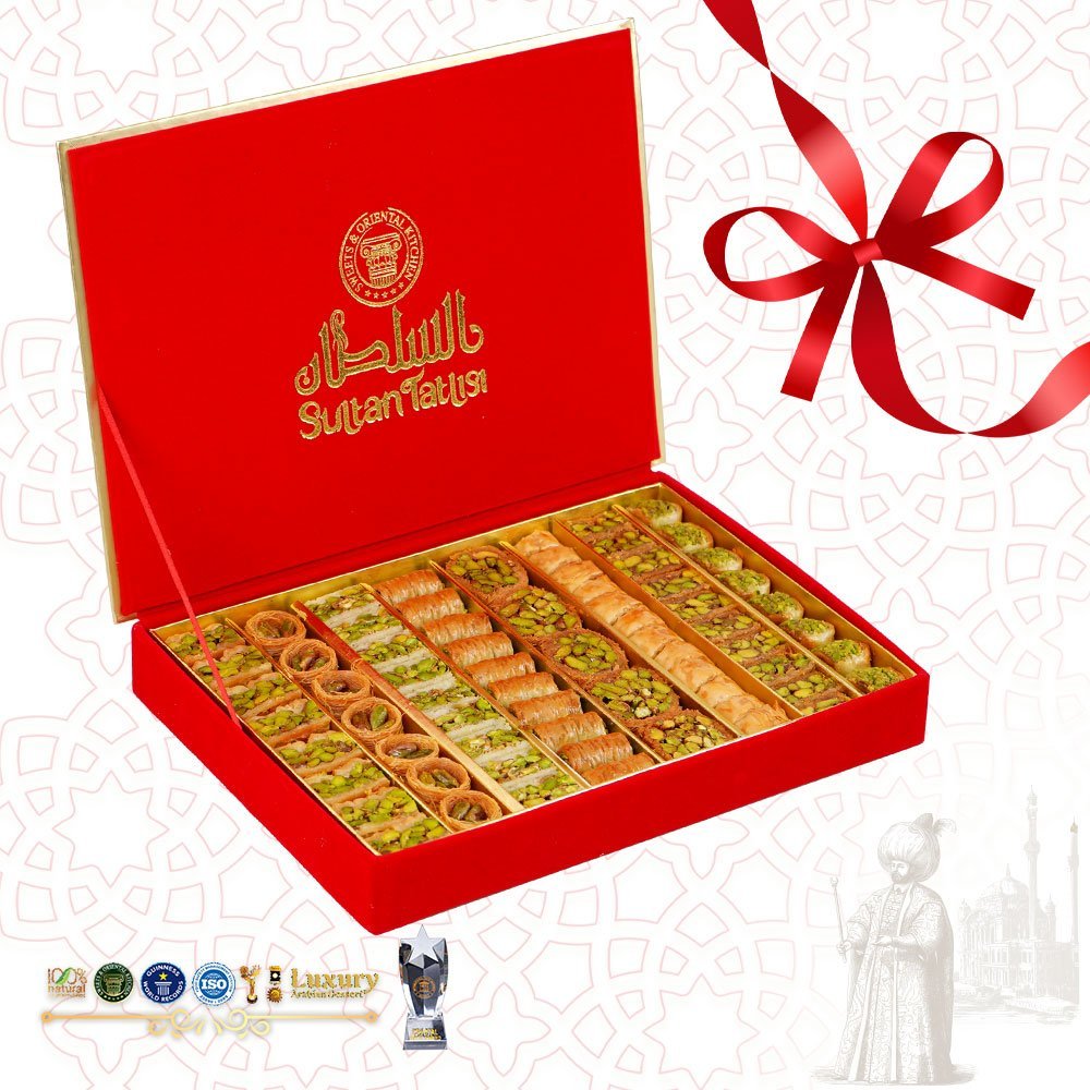 Karışık Baklava Kadife kutu 800 g